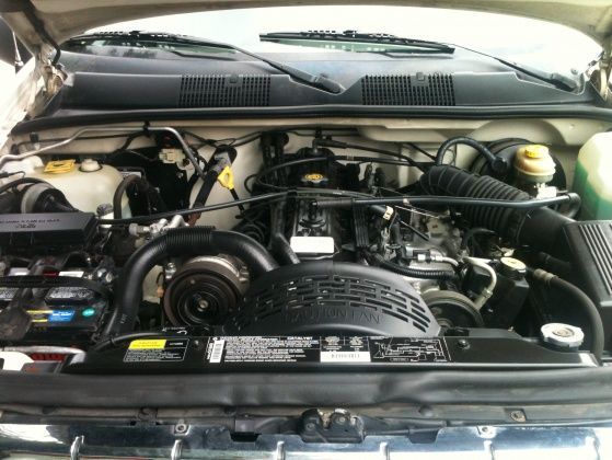 cleaned up the engine