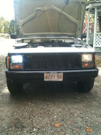 5000K H4 projector HID conversion. where i live this is a must!