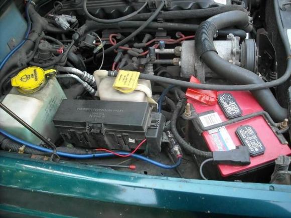 over sized battery