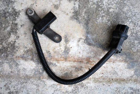 Here is the culprit, which after looking for a while online, I have found to be a very common issue. Your CPS may look a bit different, depending on model and year. Once again, this came out of a 2000 Jeep Cherokee Sport, 4.0L six cylinder.