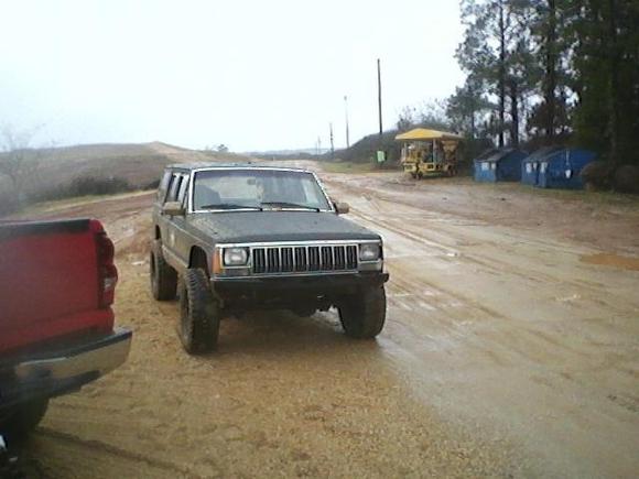 this is my most recent, just got done huntin and it was muddy as hell but with my locker in the rear i didnt even have to put it in 4 wheel!