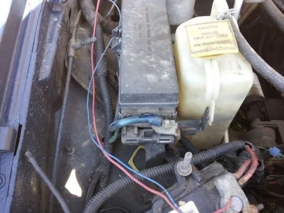 2nd batt and amp connection