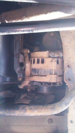 Dirty starter, underneath of the body is pretty rust free though, surface only.  No cancer.