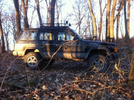 96 XJ Rough Country 4.5 Long Arm