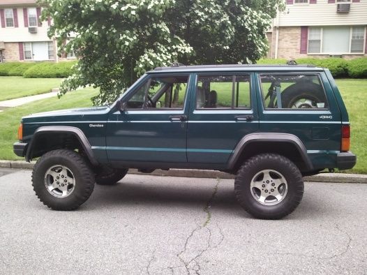 with 4 1/2" lift