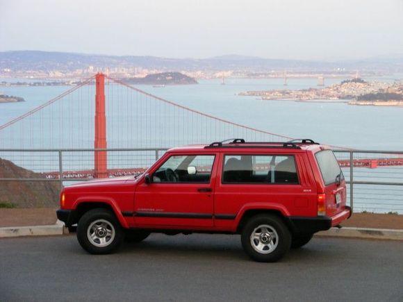 99' Cherokee at the Golden Gate Bridge
