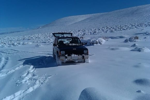 jeep  snow