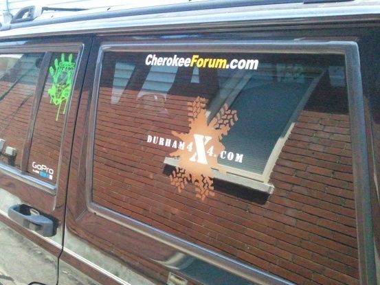 Durham4x4 sticker