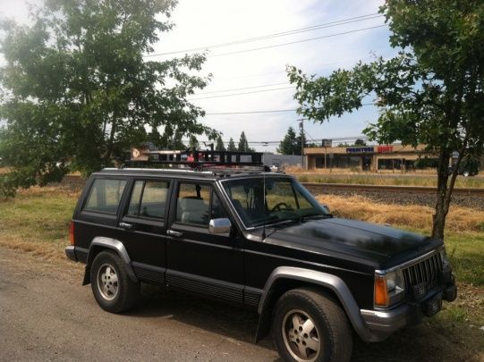 after pain has dried with roof rack