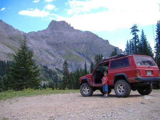 Yankee Boy Basin
JAYCE--My co-pilot for the afternoon.