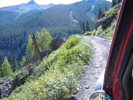 Imogene Pass
I love going door-less on the trails!