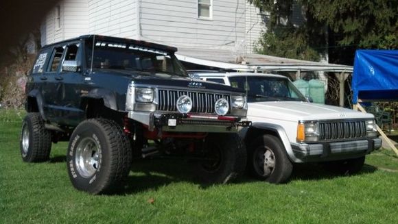 The 93 next to the new 92 Laredo DD