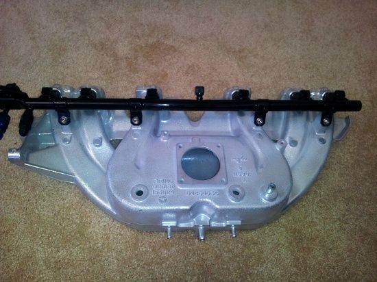 99 intake with injector rail installed