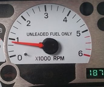 Idle reading before I changed the IAC.