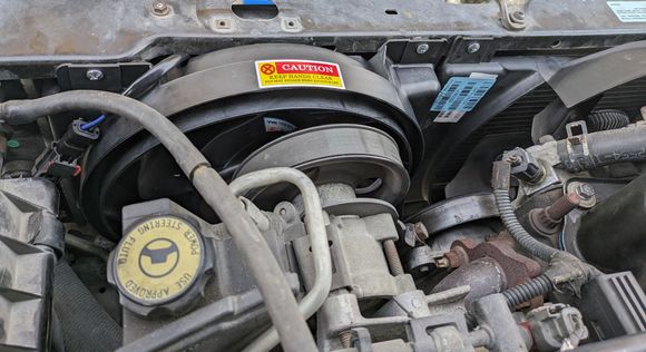 NEW E-Fan (TYC unit) and Clutch fan cover.