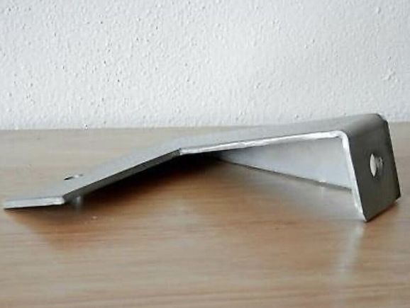 Final product. Stainless Steel CB antenna mount. This is the passenger side version. I also have driver side versions available.