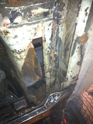 View thru from underside