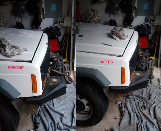 This bumper sucks, but making the best of it,  price was right - FREE