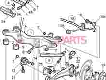 Saab 9-5 rear suspension looks more G6 or Impala 
