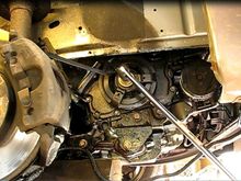 This Ecotec isn’t in an HHR but the photo demonstrates the oil being slung and blown back along the engine. 