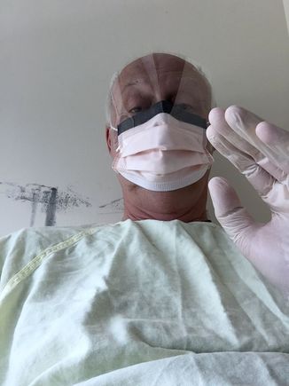 Same precautions as when I visited Sweetie 4 years ago , after her stem cell transplant! So we’ll be extra cautious 