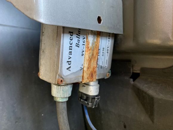 One of the ballasts 