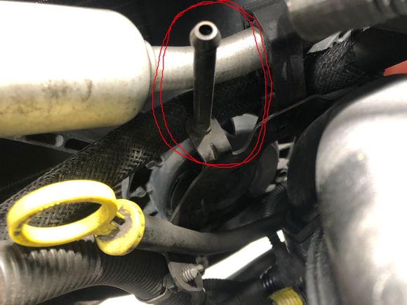 What is this, looks like a hose should connect to it? even closer look....