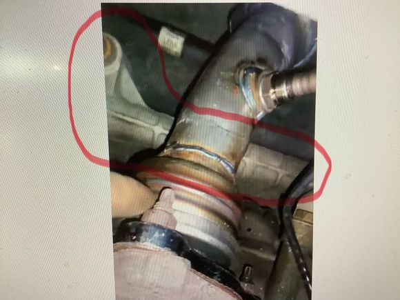 Note pattern on tube