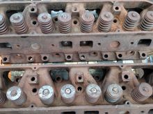 Chrysler stock heads. Light surface rust. They’ve not been run since they were reworked. $500 or best offer. 
