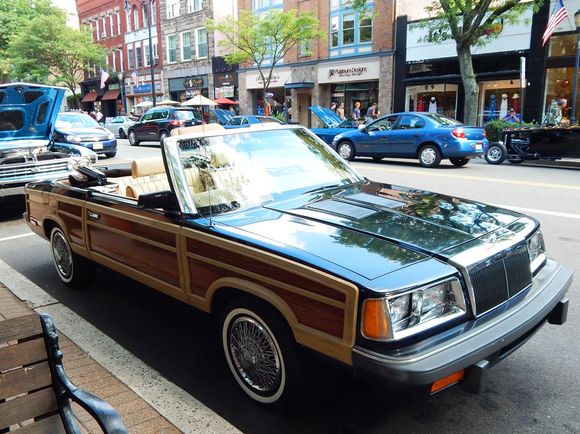1986 Chrysler LeBaron T&C convertible.  Would love to swap rear drum brakes for discs
