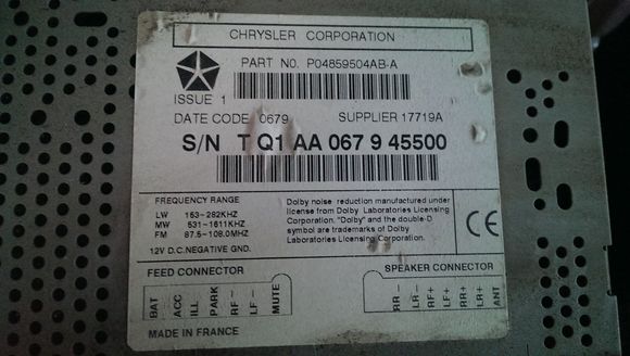 Can you help me to get my radio Code? 
