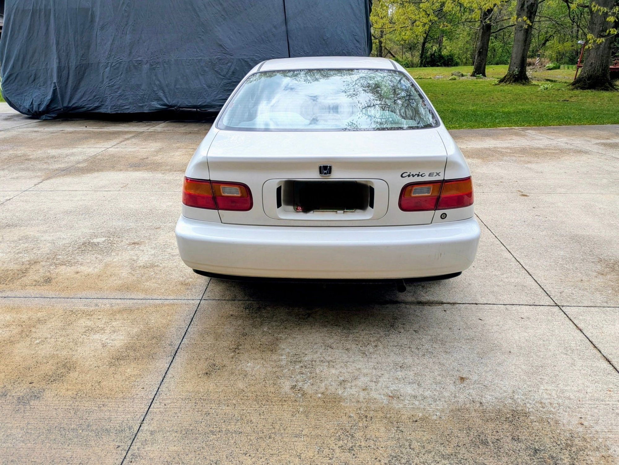 1995 Honda Civic - 1995 civic ex one owner! - Used - VIN Available soon - 112,000 Miles - 4 cyl - 2WD - Automatic - Coupe - White - Medina, OH 44256, United States