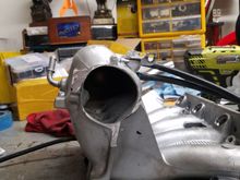 Had to Bore out the intake hole