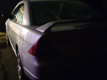 First night with the car home (2/2)