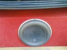 JL Audio w7 very dusty and takes up too much space in my trunk
