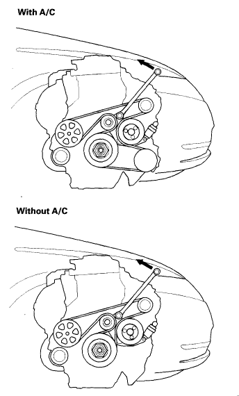 AC compressor bypass belt diagram Civic 2006 - Honda Civic Forum