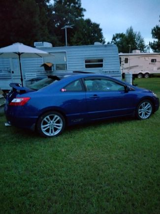 side view
