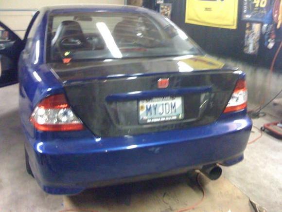new Carbon Fiber Trunk..... with m2 lip and JDM h