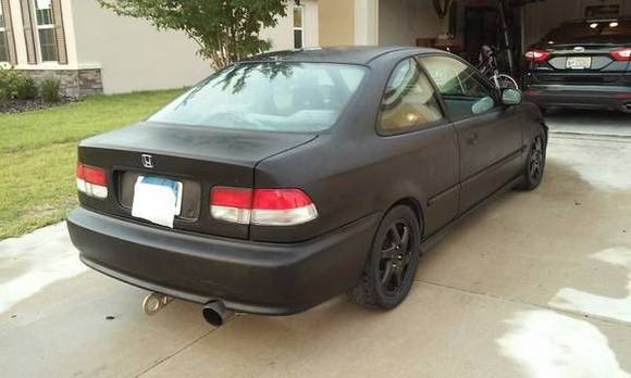 passenger side rear exterior