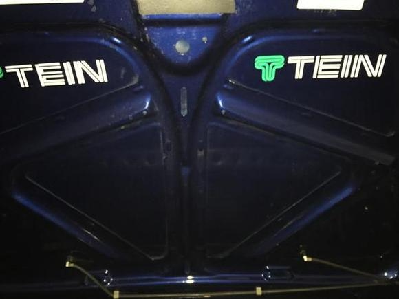 Dropped on Tein street advance coil overs