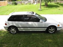1990 Honda Civic Pass. Side