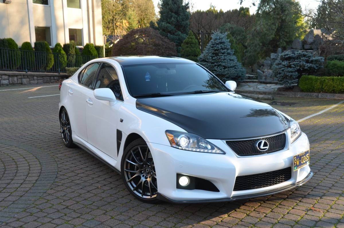 2012 Lexus IS F - 2012 Lexus ISF for sale in OR - Used - VIN jthbp5c24c5010812 - 56,000 Miles - 8 cyl - 2WD - Automatic - Sedan - White - Portland, OR 97222, United States