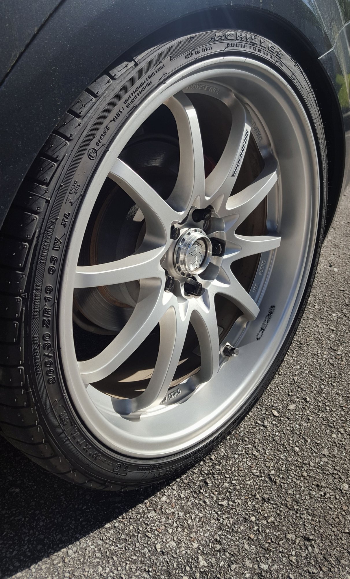 Wheels and Tires/Axles - 19" Volk Racing CE28N Wheels with tires - Used - 2006 to 2013 Lexus IS250 - 2008 to 2014 Lexus IS F - 2006 to 2013 Lexus IS350 - Orlando, FL 32828, United States