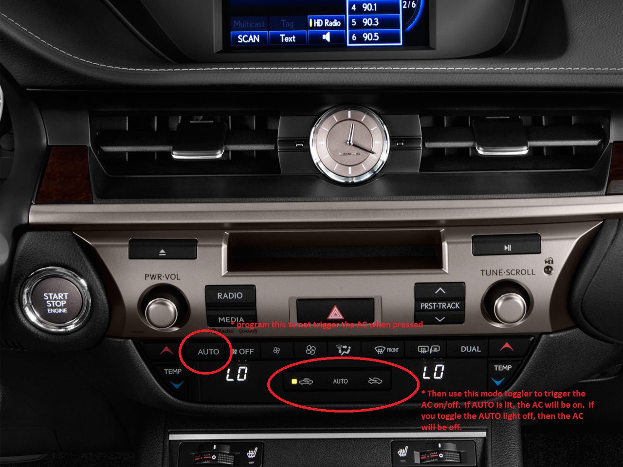 A/C Button? - Page 2 - ClubLexus - Lexus Forum Discussion