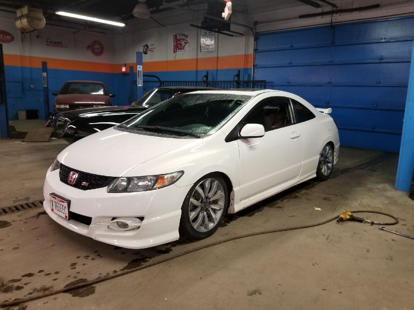 2009 Honda Civic - 2009 Civic SI - Used - VIN 2HGFG2159H702690 - 90,500 Miles - 4 cyl - 2WD - Manual - Coupe - White - Dublin, OH 43017, United States