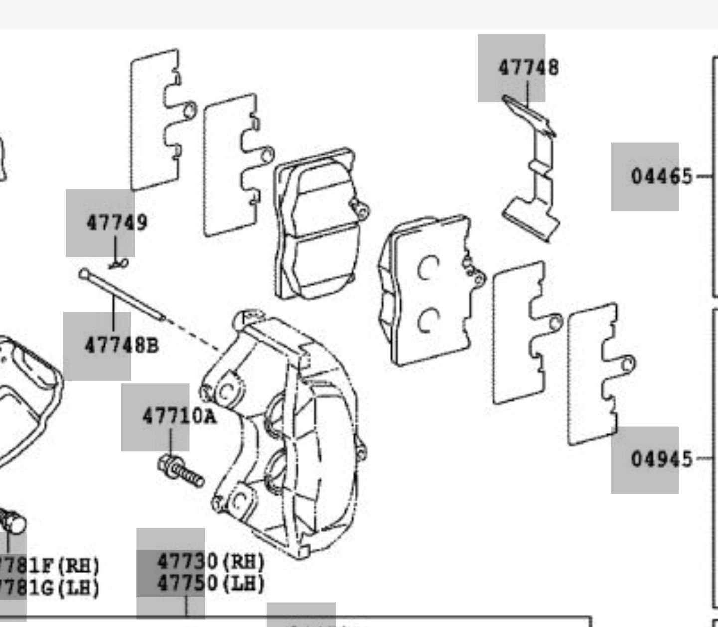 Brake Pad Shim Installation ClubLexus Lexus Forum Discussion