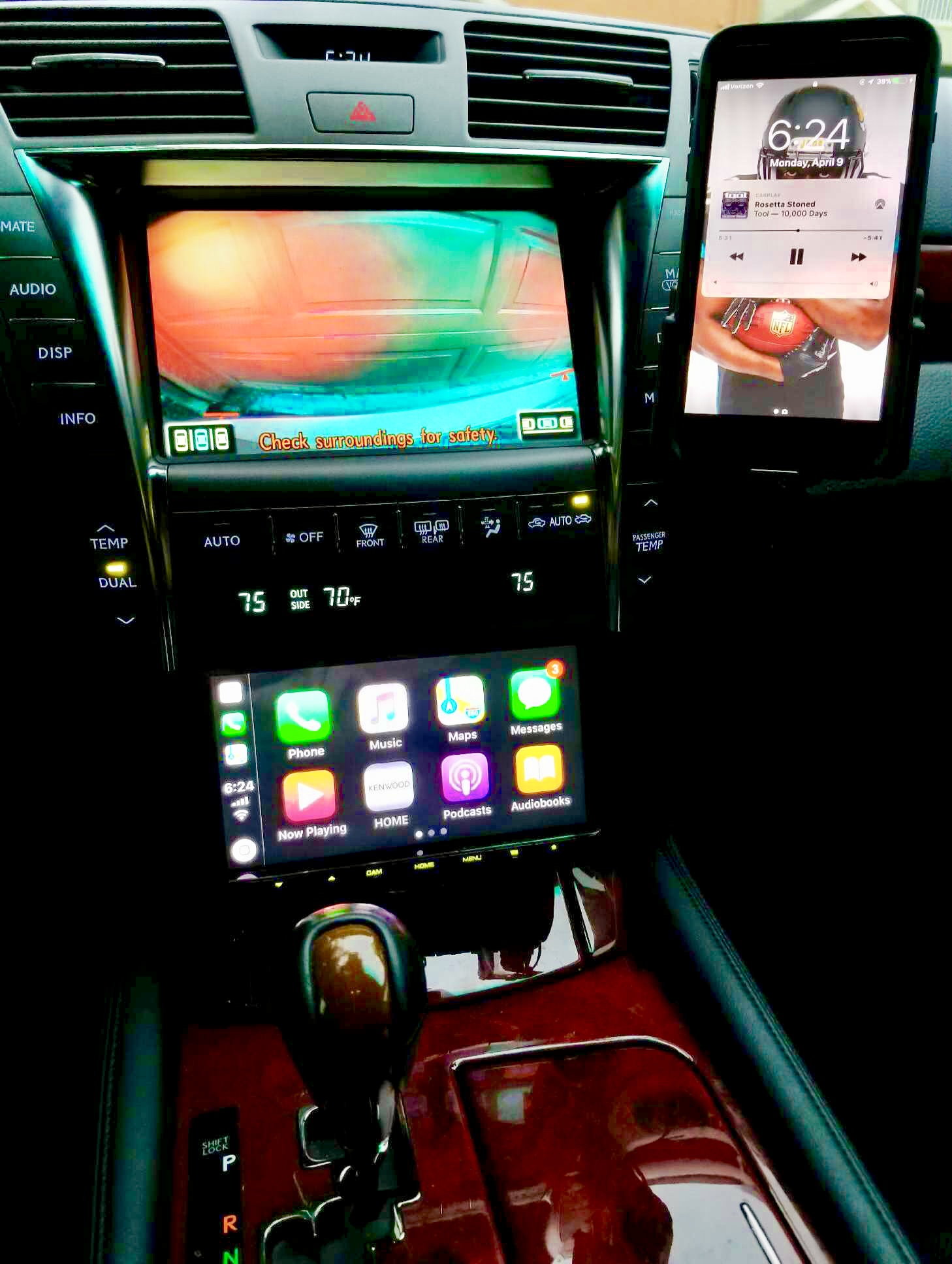 Как подключить apple carplay lexus rx 300