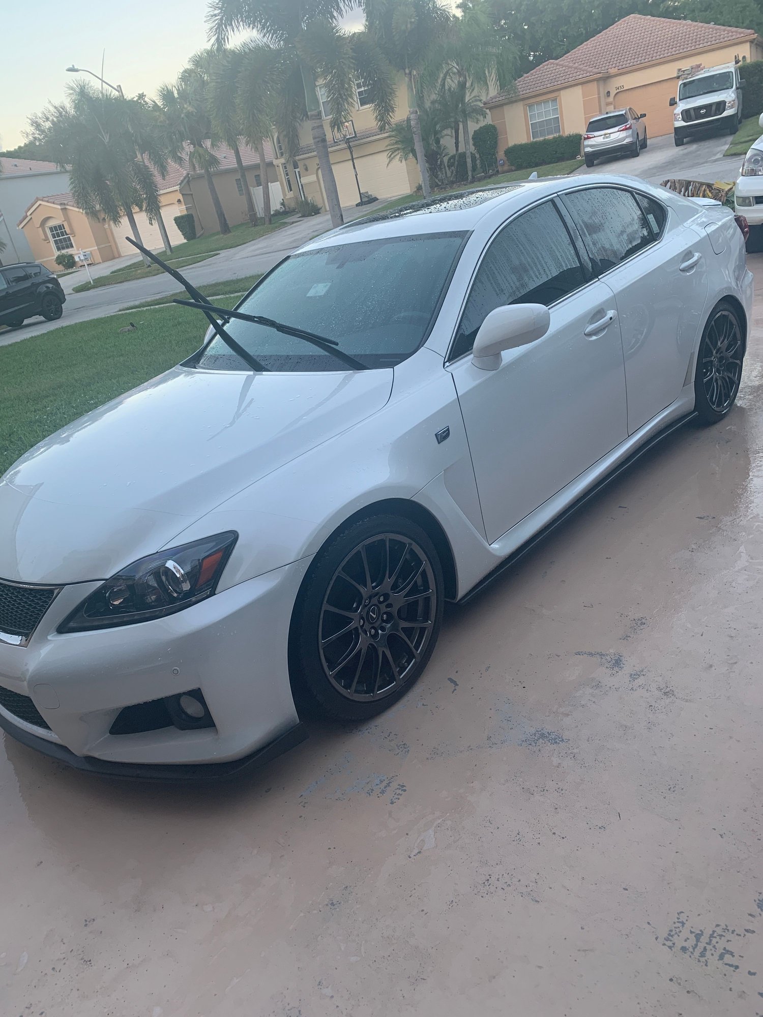 2012 Lexus IS F - 2012 Lexus ISF 46k miles. Original Owner $41k obo - Used - VIN JTHBP5C25C5010124 - 45,580 Miles - 8 cyl - 2WD - Automatic - Sedan - White - Boynton Beach, FL 33437, United States