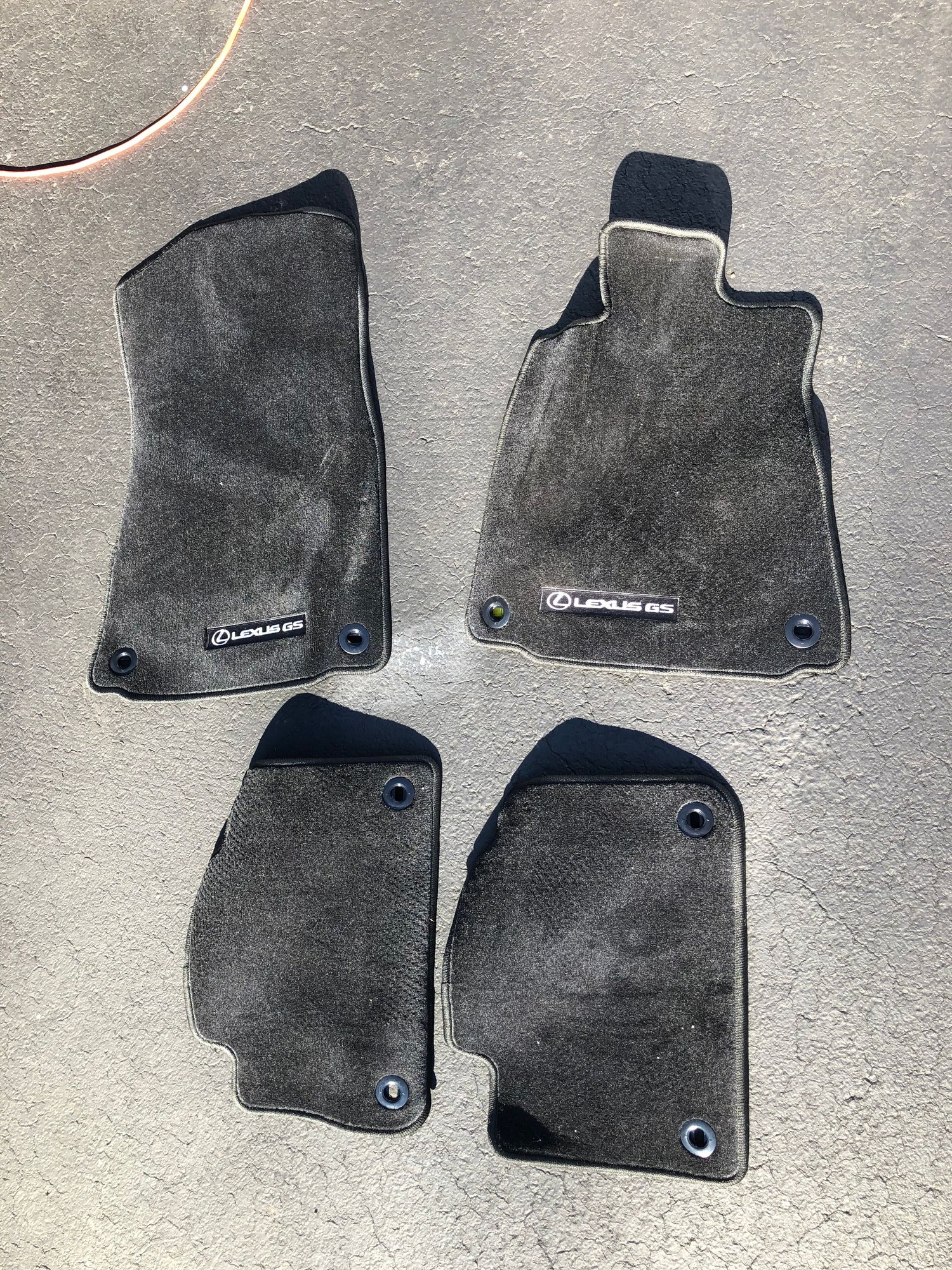 Interior/Upholstery - GS350 OEM Carpet Floor Mats - never used - New - 2013 to 2020 Lexus GS350 - Kennett Square, PA 19348, United States