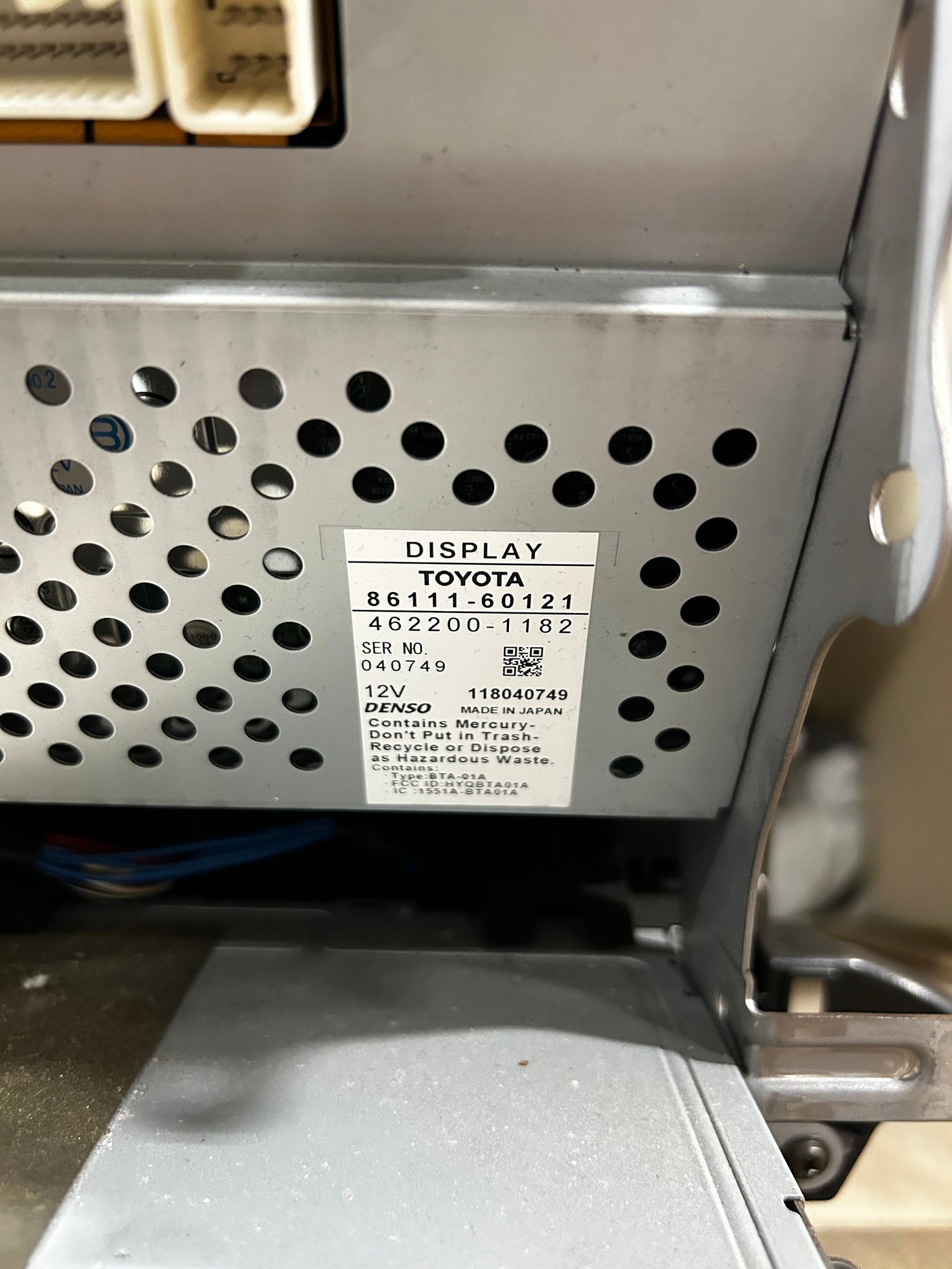 Audio Video/Electronics - OEM GX470 Navigation Head Unit - Used - 2003 to 2009 Lexus GX470 - Sun Prairie, WI 53532, United States